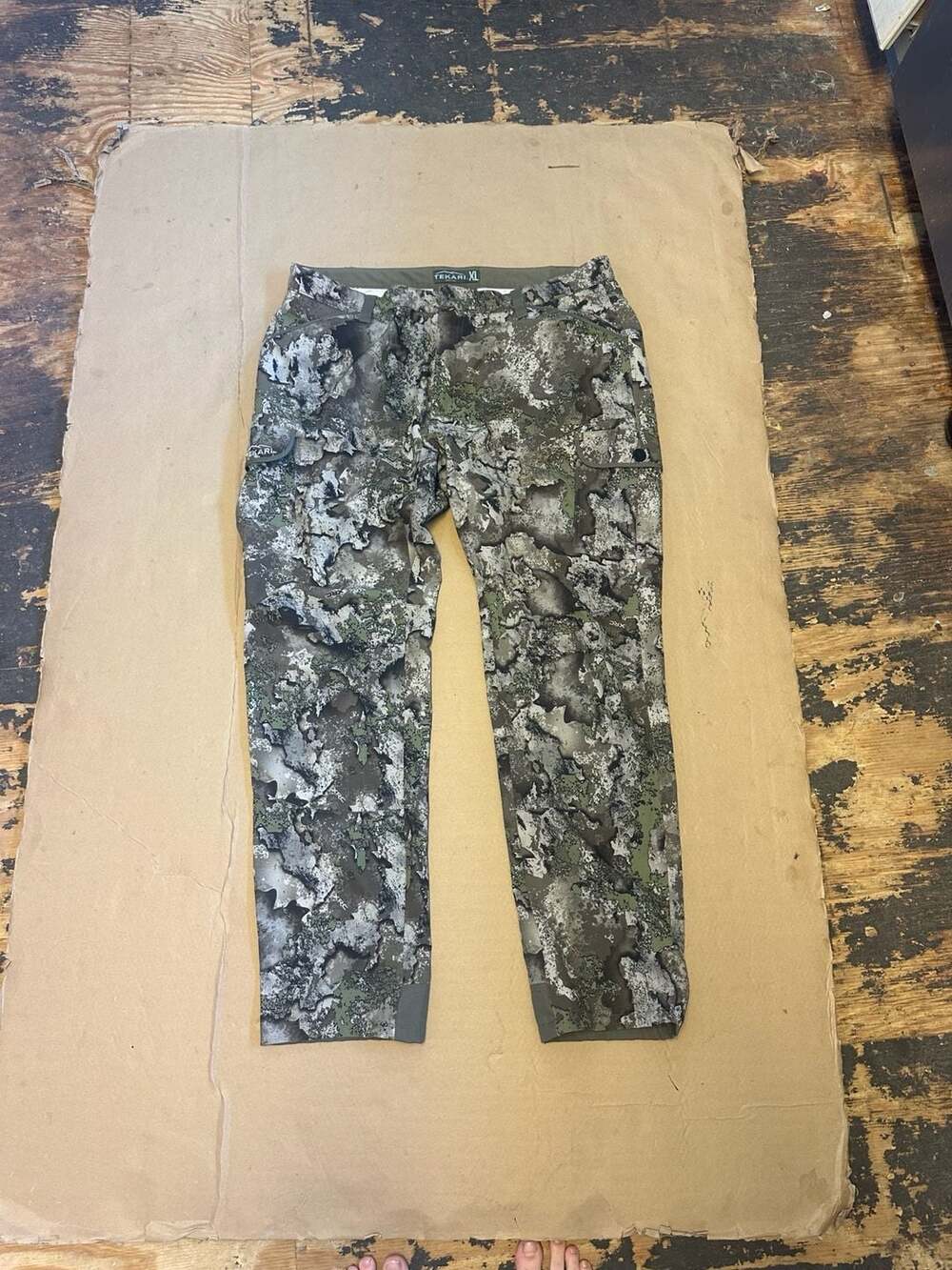 Tekari Camo Hunting Cargo Pants Size XL